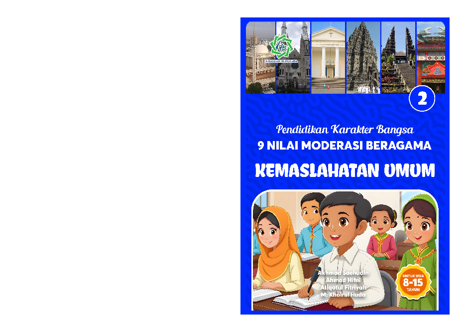 Sampul buku BUKU MODERASI BERAGA...
